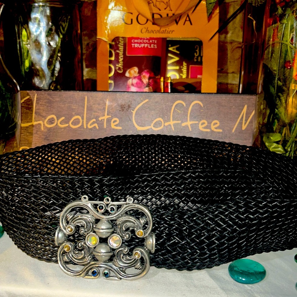 Fahrenheit New York Black Leather Belt